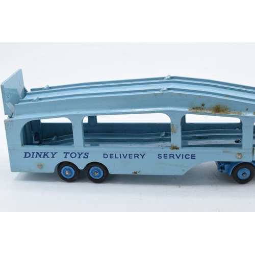 374 - Boxed Dinky Supertoys 982 Pullmore Car Transporter with Detachable Loading Ramp. Some evidence of us... 