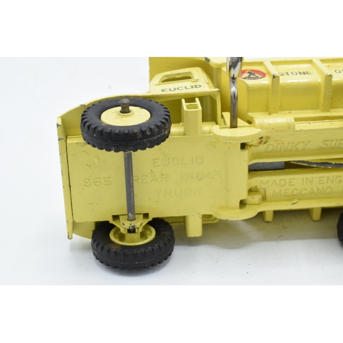 375 - Boxed Dinky Supertoys 965 Euclid Rear Dump Truck. Some evidence of use and play-wear such as small p... 