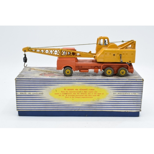 376 - Boxed Dinky Supertoys 972 20-Ton Lorry-Mounted Crane ''Coles'', working order. Some evidence of use ... 