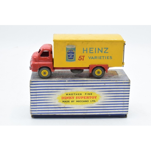 377 - Boxed Dinky Supertoys 923 Big Bedford Van ''Heinz''. Some evidence of use and play-wear such as smal... 