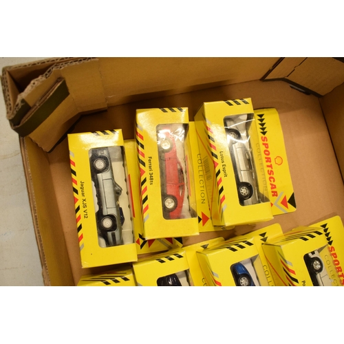 387 - 10 boxed diecast sports cars from the promotional Shell Sportscar Collection comprising Lamborghini ... 