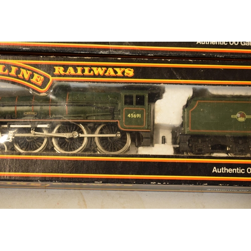 393 - Boxed Mainline Railways OO gauge models D 823 Hermes and Orion 45691 (2).