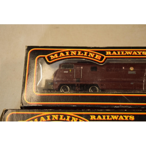 393 - Boxed Mainline Railways OO gauge models D 823 Hermes and Orion 45691 (2).