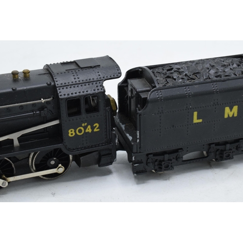 396 - Boxed Wrenn OO gauge W2225 2-8-0 Freight LMS locomotive in black