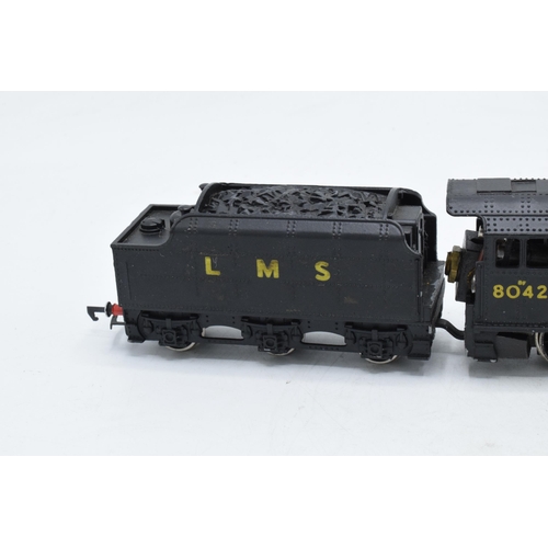 396 - Boxed Wrenn OO gauge W2225 2-8-0 Freight LMS locomotive in black