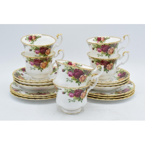 71 - A collection of Royal Albert Old Country Roses items to include 6 trios (18 pieces). In good conditi... 