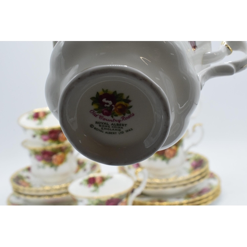 71 - A collection of Royal Albert Old Country Roses items to include 6 trios (18 pieces). In good conditi... 