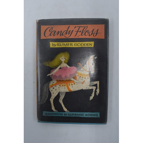 346 - Candy Floss by Rumer Goddin, illustrated by Adrienne Adams 1960 1st UK edition D W price clipped in ... 