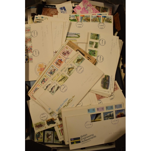 377 - A large extensive collection of First Day Covers of varying ages and subjects (approx 150-250).