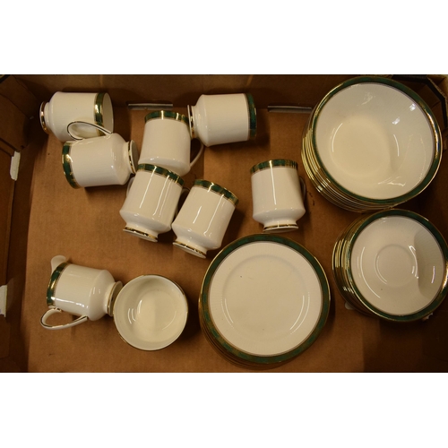 47A - A collection of Royal Albert / Paragon tea ware in the Elgin pattern to include 7 cups, 7 saucers, 7... 