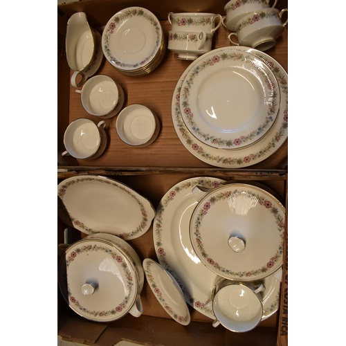 69 - A large collection of Paragon fine bone china tea and dinner ware in the Belinda pattern to include ... 