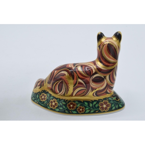 88 - Royal Crown Derby paperweight in the form of a Fox Cub. First quality with stopper. In good conditio... 