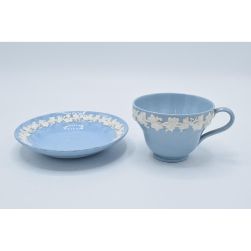 102 - Wedgwood Queensware cup and saucer (2)