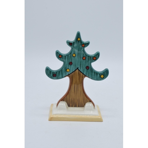 112 - Wedgwood Bizarre by Clarice Cliff Christmas Tree, 14cm tall.