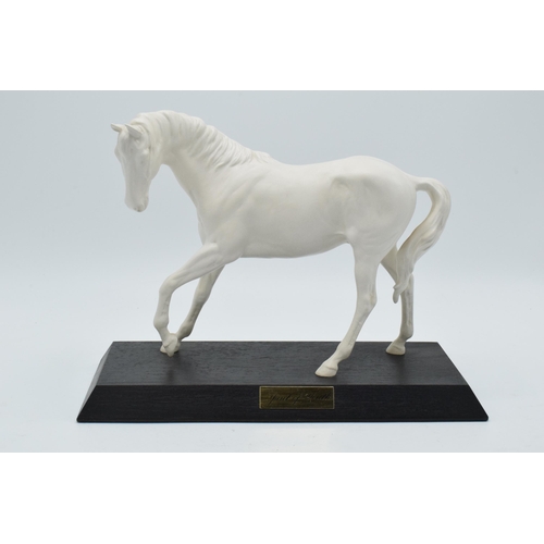 143 - Beswick matte white Spirit of Youth on base