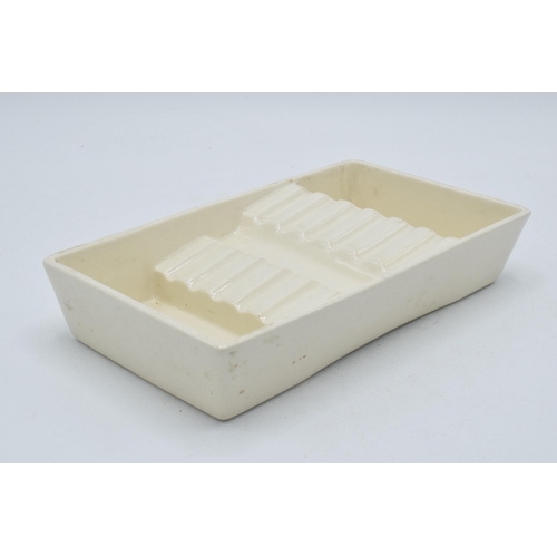 147A - Royal Doulton white creamware pottery medical instrument holder made the Scholl MFG Co Ltd London WC... 