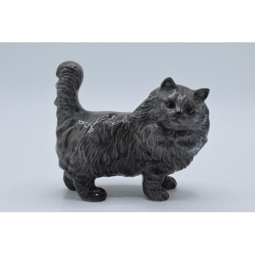 157 - Beswick Persian Cat 1898 in British Blue colourway