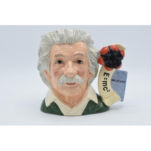 166 - Royal Doulton large character jug Albert Einstein D7023