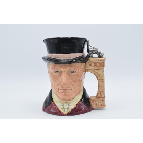 168 - Large Royal Doulton character jug George Stephenson D7093.