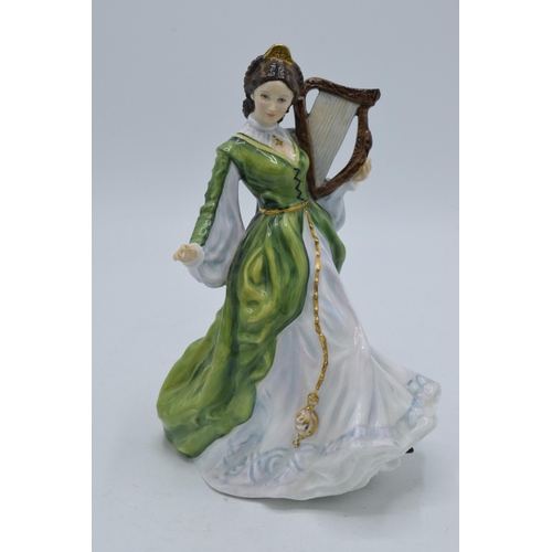 195 - Royal Doulton figure Ladies of the British Isles Ireland HN3628.