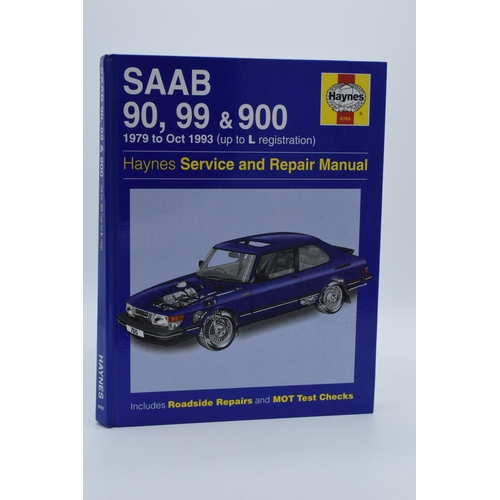 202 - Hardback book: Haynes Service and Repair Manual Saab 90, 99 & 900 1979 to Oct 1993 (up to L regristr... 