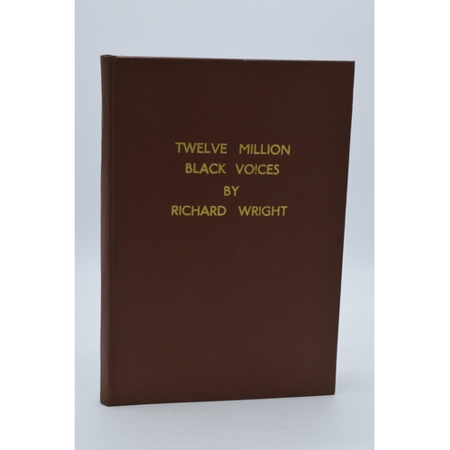 207 - 'Twelve Million Black Voices' by Richard Wright 'A Folk History of the Negro in the United States of... 