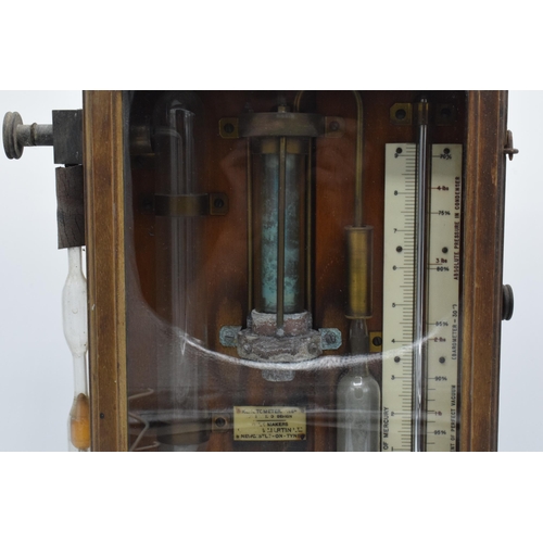 209 - An early 20th century steam turbine Kenotometer by Brady and Martin Ltd of Newcastle Upon Tyne in wo... 