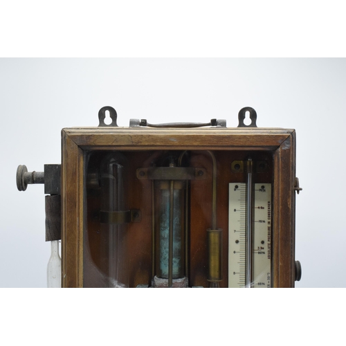 209 - An early 20th century steam turbine Kenotometer by Brady and Martin Ltd of Newcastle Upon Tyne in wo... 