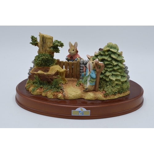 275 - Border Fine Arts Studio The World of Beatrix Potter 'Tale of Peter Rabbit' boxed tableau A1306 limit... 