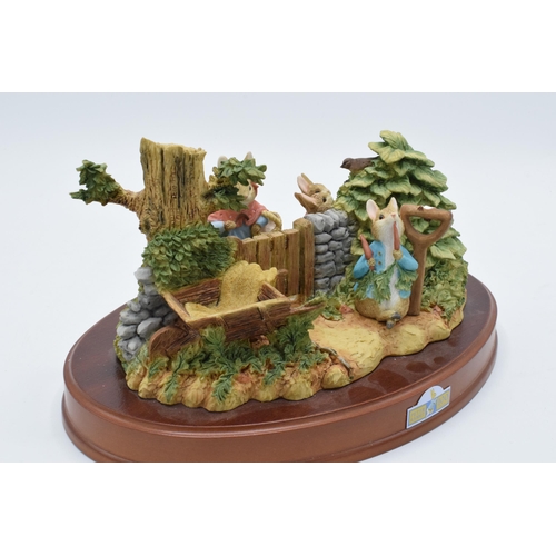 275 - Border Fine Arts Studio The World of Beatrix Potter 'Tale of Peter Rabbit' boxed tableau A1306 limit... 