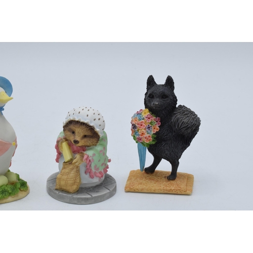 282 - A collection of Border Fine Arts Studio World of Beatrix Potter figures to include Duchess with Flow... 