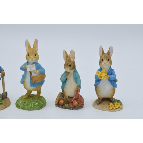 289 - A collection of Border Fine Arts Studio World of Beatrix Potter figures to include Peter Rabbit with... 