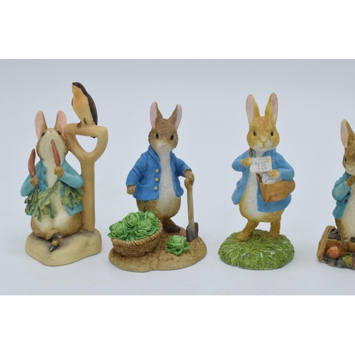 289 - A collection of Border Fine Arts Studio World of Beatrix Potter figures to include Peter Rabbit with... 