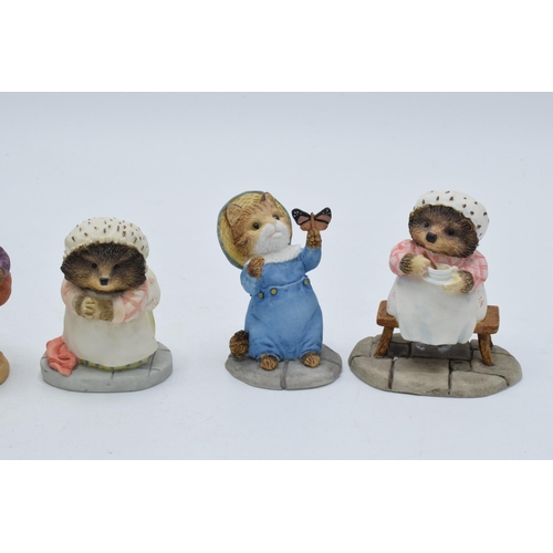 295 - A collection of Border Fine Arts Studio The World of Beatrix Potter figures to include Mrs Tiggy Win... 