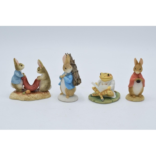 296 - A collection of Border Fine Arts Studio The World of Beatrix Potter figures to include Peter and Cot... 