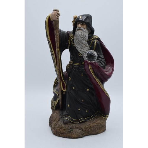 47C - Windstone Editions resin figure of Wizard, 32cm tall.