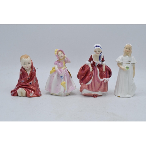 103 - Royal Doulton figures to include This Little Pig HN1793, Good Two Shoes HN2037, Babie HN2121 and Bri... 