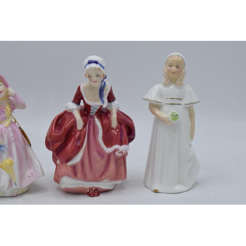 103 - Royal Doulton figures to include This Little Pig HN1793, Good Two Shoes HN2037, Babie HN2121 and Bri... 