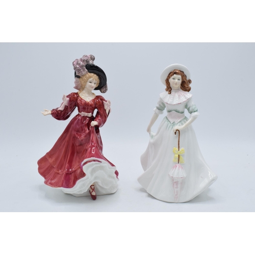 117 - A pair of Royal Doulton lady figures to include Patricia HN3365 and Jacqueline HN3689 (2).