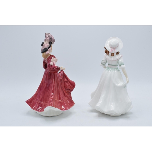 117 - A pair of Royal Doulton lady figures to include Patricia HN3365 and Jacqueline HN3689 (2).