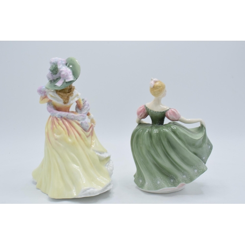 118 - A pair of Royal Doulton lady figures to include Katie HN3360 and Michele HN2234 (2).