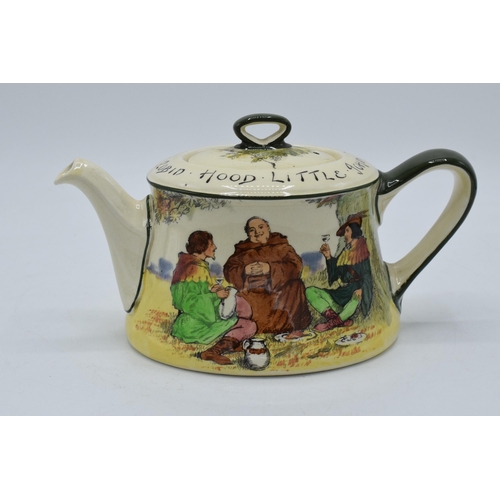 155 - A collection of Royal Doulton Under The Greenwood seriesware items to include a jug, a teapot (lid a... 