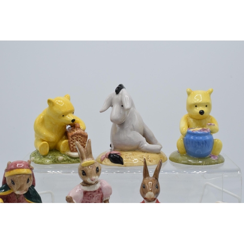 168 - A collection of Royal Doulton pottery to include Bunnykins such as Sailor, Happy Birthday, Fortune T... 