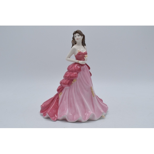 172 - Coalport lady figure Ruby Anniversary