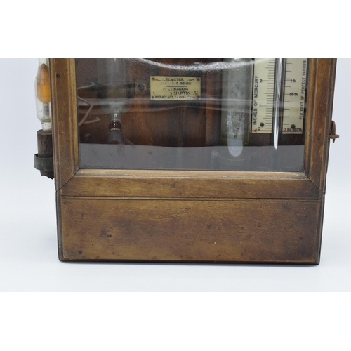 275A - An early 20th century steam turbine Kenotometer by Brady and Martin Ltd of Newcastle Upon Tyne in wo... 