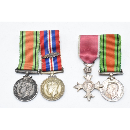 310D - Two sets of World War Two miniature medals