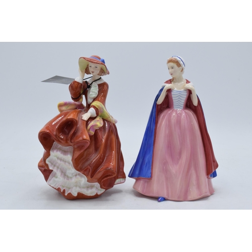 108 - Royal Doulton lady figures Top o'the Hill HN4778 and Bess HN4863 (2).