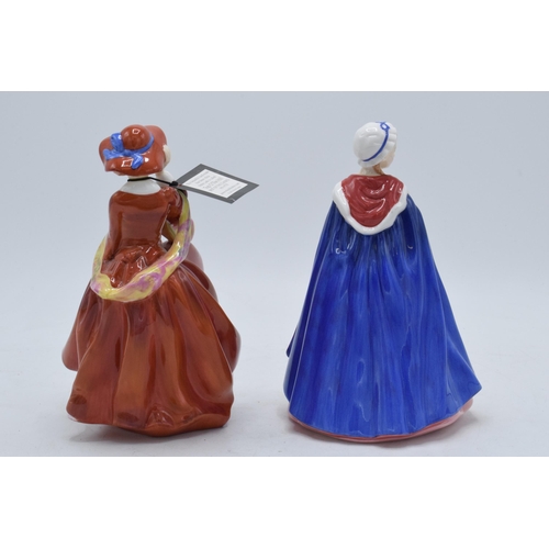 108 - Royal Doulton lady figures Top o'the Hill HN4778 and Bess HN4863 (2).