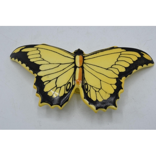 126 - Royal Doulton model of a butterfly, circa 1920s, designed to clip on to a bowl or dish, width 10.5cm