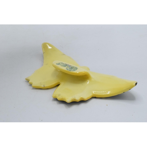 126 - Royal Doulton model of a butterfly, circa 1920s, designed to clip on to a bowl or dish, width 10.5cm